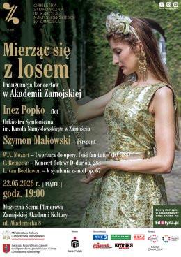 Zamość Wydarzenie Koncert "Mierząc się z losem" - Inauguracja koncertów w Akademii Zamojskiej - Inez Popko, Szymon Makowski